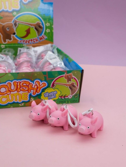 Брелок мялка - антистресс «Pretty pig» 
