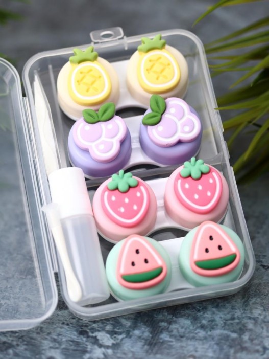 Контейнер для линз «Fruit set» 