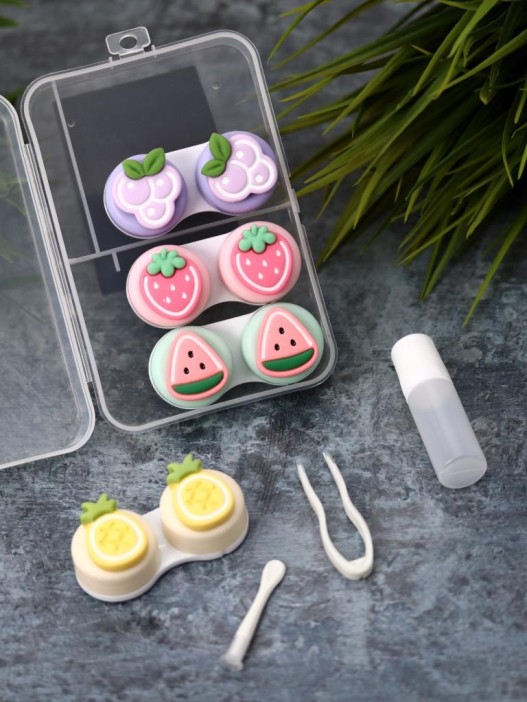 Контейнер для линз «Fruit set» 