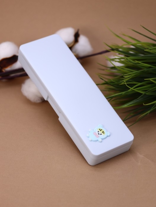 Пенал пластиковый &quot;Tiny tiger&quot;, grey 