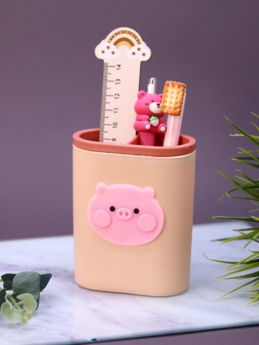 Органайзер для канцелярских принадлежностей &quot;Pig&quot;, orange 