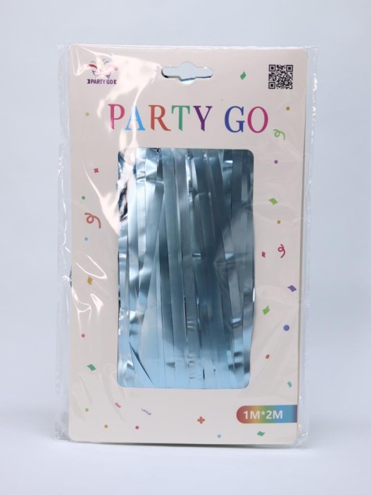 Праздничный занавес, дождик для фотозоны &quot;Gleaming rain&quot;, green (100*200 см) 