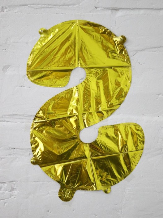 Шар фольгированный &quot;Milestone moments&quot; цифра 8, золото (40 см) 