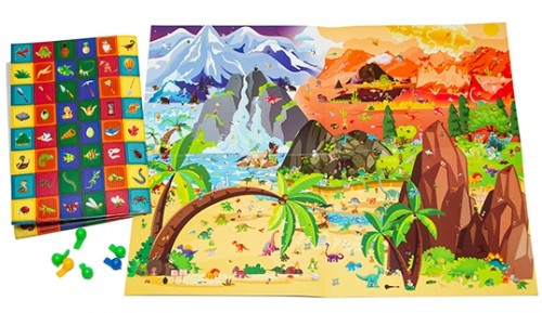 Игра настольная &quot;Ищи меня&quot; В Эпохе Диназавров&quot;, с карточками 