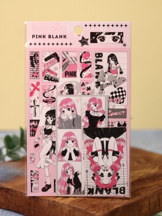 Наклейки &quot;Pink girl&quot; 