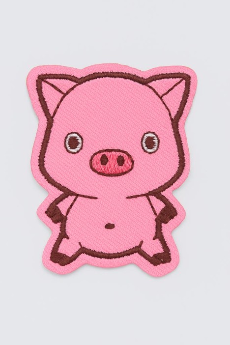 Термонашивка для одежды iLikeGift «Pig» 5,3*4 см. 