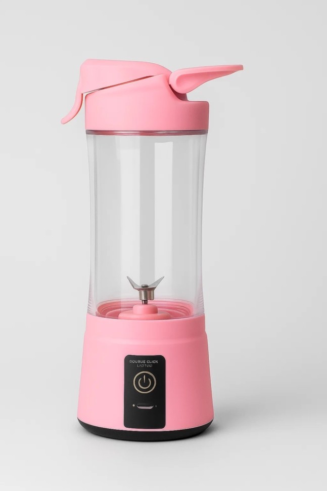 Блендер портативный "Rose whirl", pink, USB, (22*7,5 см)