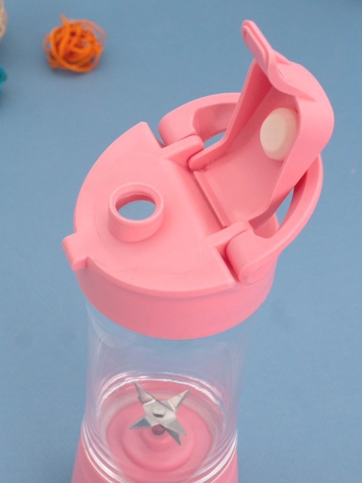 Блендер портативный "Rose whirl", pink, USB, (22*7,5 см)