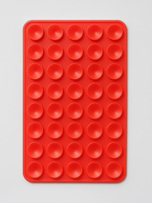 Присоска-липпер iLikeGift «Simple», red 