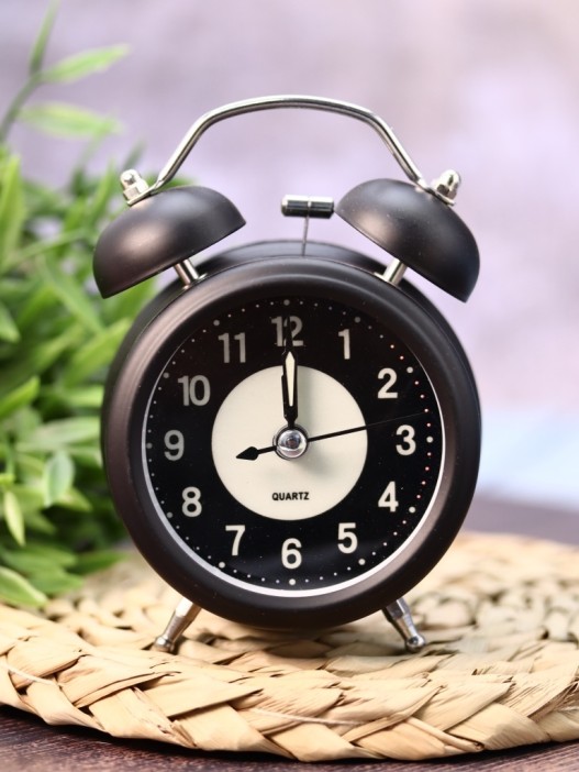 Часы-будильник «ChronoRise», black 