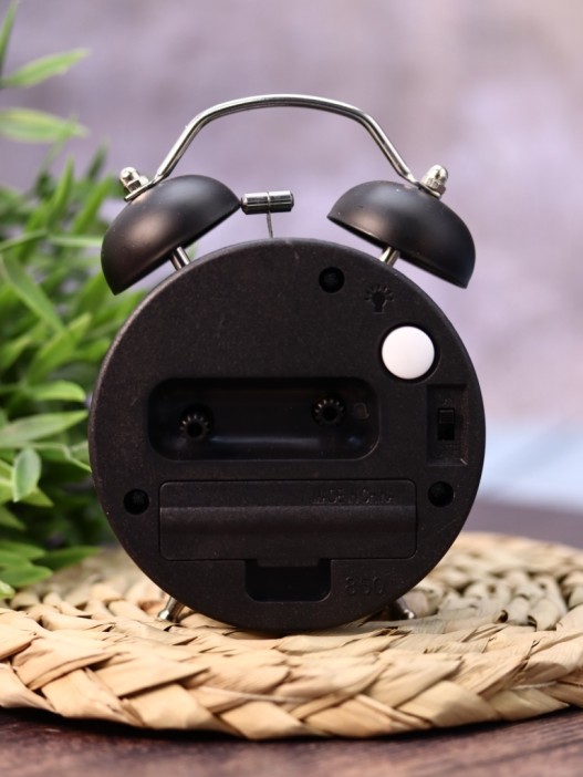 Часы-будильник «ChronoRise», black 