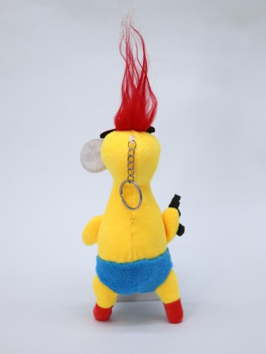 Плюшевый брелок &quot;Killer chick&quot;, yellow (15 см) 