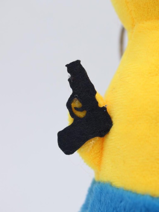 Плюшевый брелок &quot;Killer chick&quot;, yellow (15 см) 