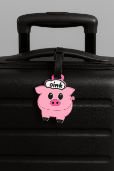 Бирка для багажа "Pig"