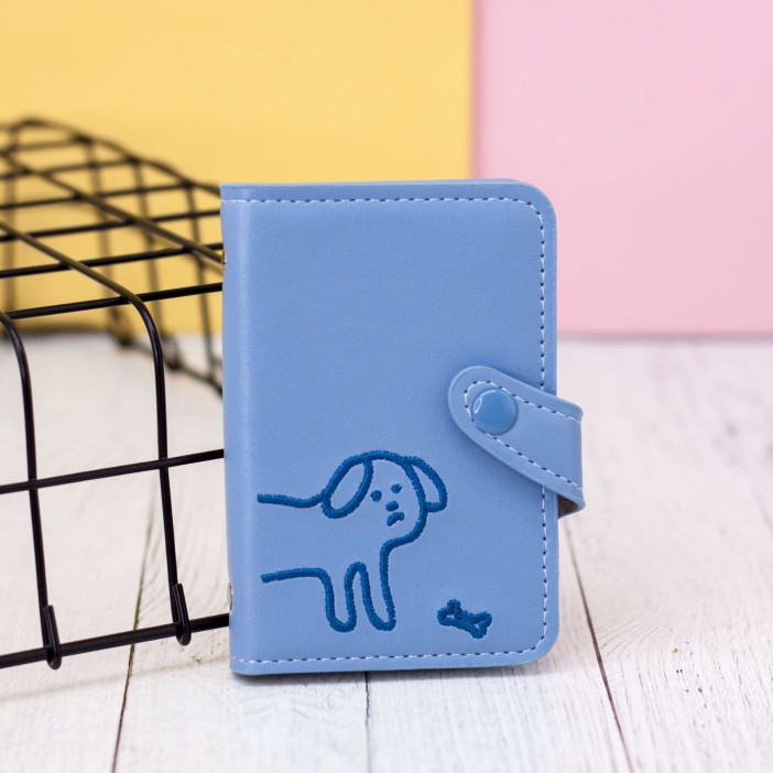 Визитница &quot;Animals dog&quot;, blue 