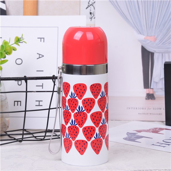 B-HS-6716-Z ТЕРМОС Клубнички, 350ml (M-2675) 