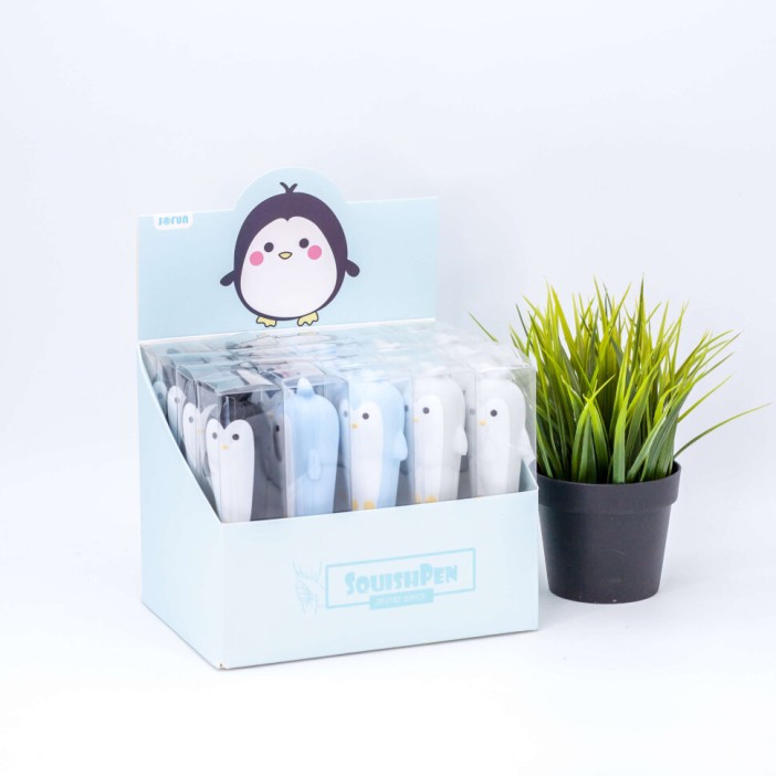 Ручка - сквиш &quot;Пингвин&quot;, mix, шоубокс 20 шт. 