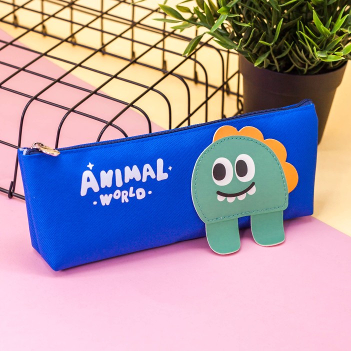 Пенал "Animal dino", blue 