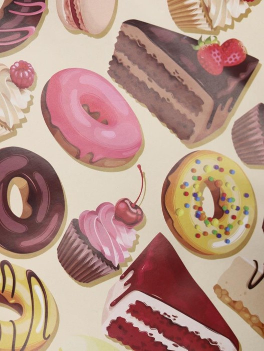 Упаковочная бумага «Frosted Fun» 1 рулон, 50*70 см 