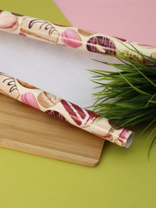 Упаковочная бумага «Frosted Fun» 1 рулон, 50*70 см 