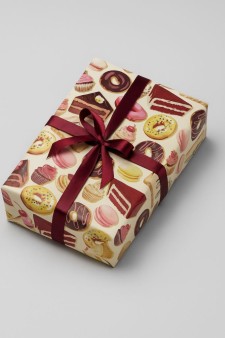 Упаковочная бумага «Frosted Fun» 1 рулон, 50*70 см