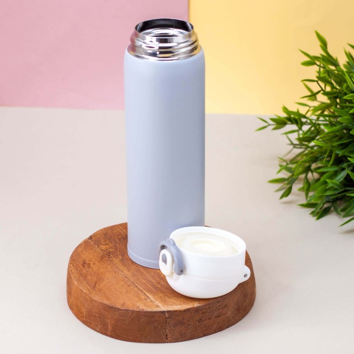 Термос "Little girl unicorn", gray (500 ml) 