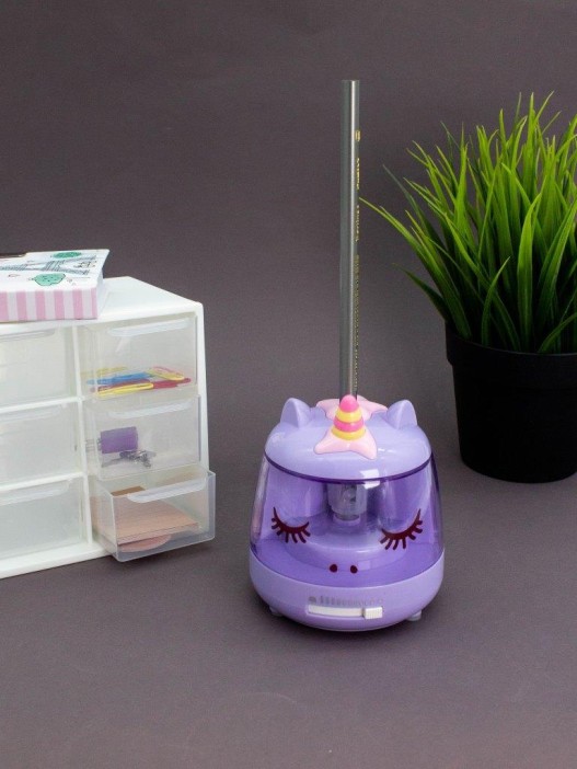 Точилка для карандашей электрическая &quot;Unicorn dream&quot;, purple 