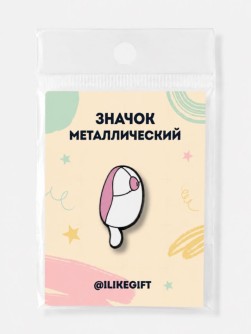 Значок металлический iLikeGift "Котик"