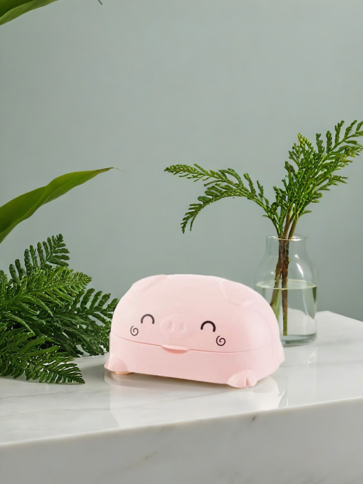 Мыльница «Pig», pink (7,5*15,5 см) 