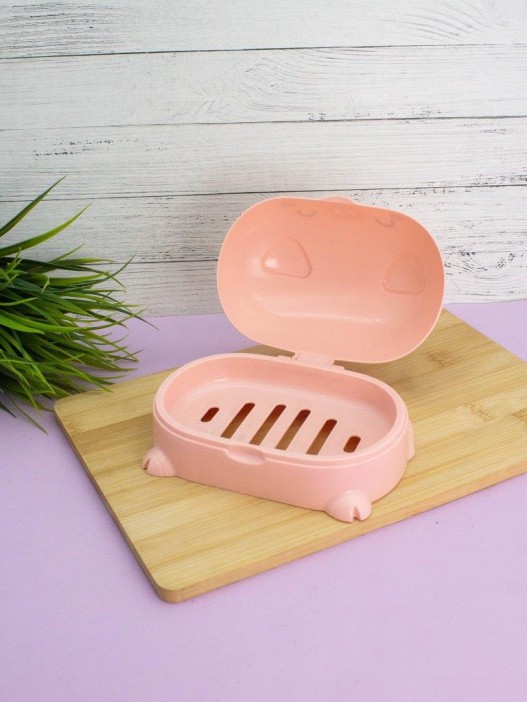 Мыльница «Pig», pink (7,5*15,5 см) 
