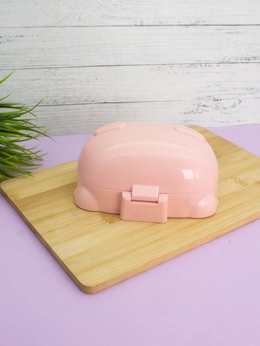 Мыльница «Pig», pink (7,5*15,5 см) 