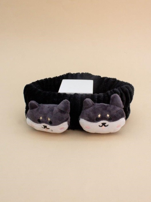 Повязка на голову &quot;Cat smile&quot;, black 