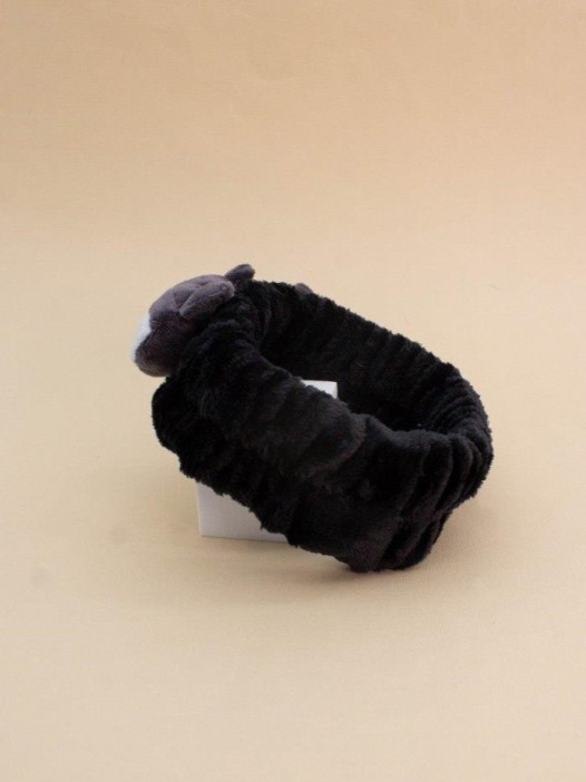 Повязка на голову &quot;Cat smile&quot;, black 