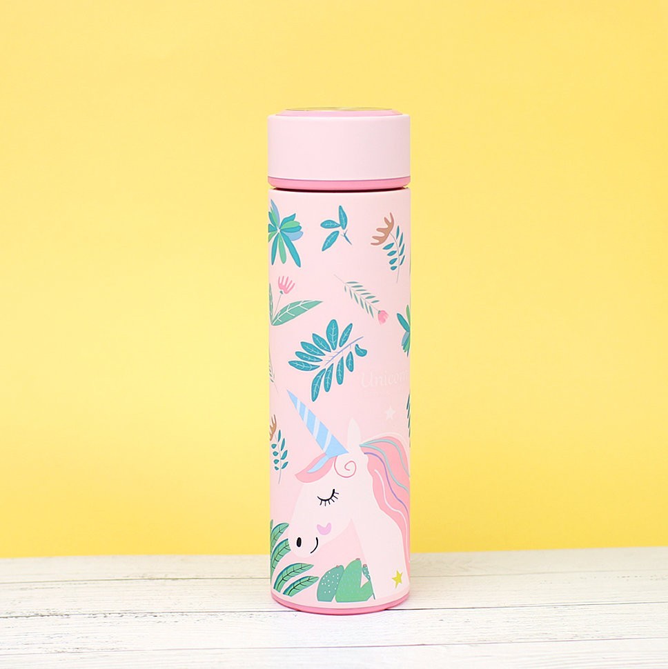 8723 Термос "Единорог", pink (500ml)