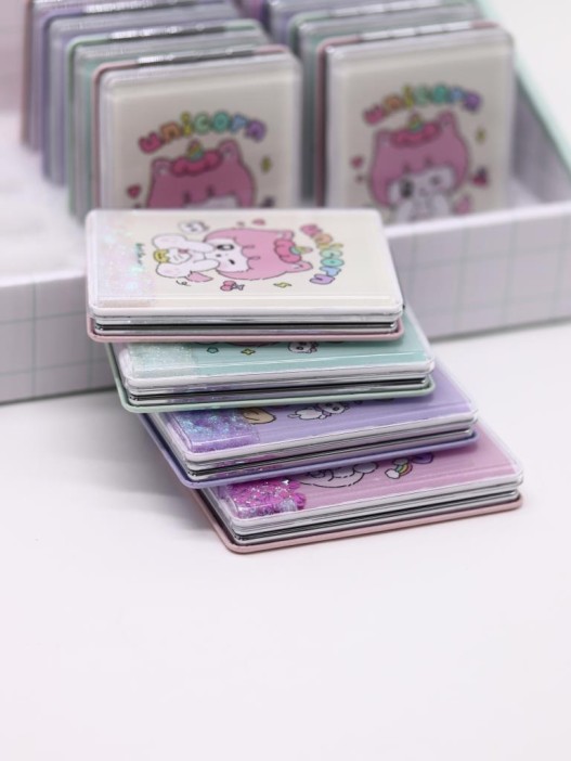 Набор зеркал «Unicorn» шоу-бокс 12 шт. (4 цвета) 