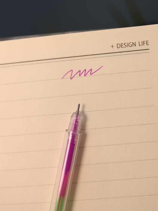 Цветная гелевая ручка &quot;Розовая кошачья лапка&quot;, mix 