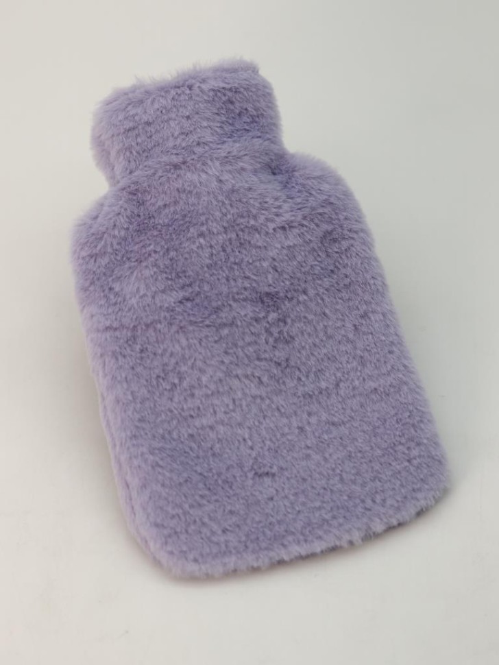 Грелка мини плюшевая "Capybara", purple, 300 мл (20*12 см)