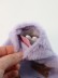 Грелка мини плюшевая "Capybara", purple, 300 мл (20*12 см)