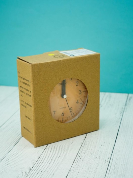 Часы-будильник «CLASSIC ROUND», yellow 