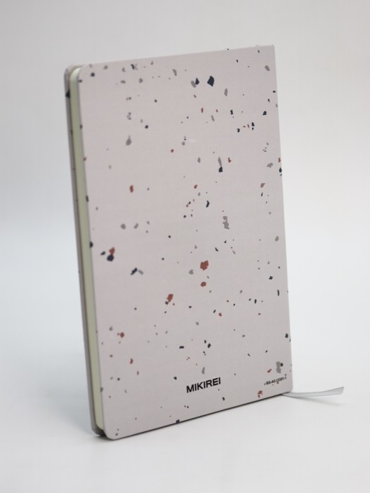 Блокнот (А5) &quot;Paint splatter&quot;, grey (14.5*21) 