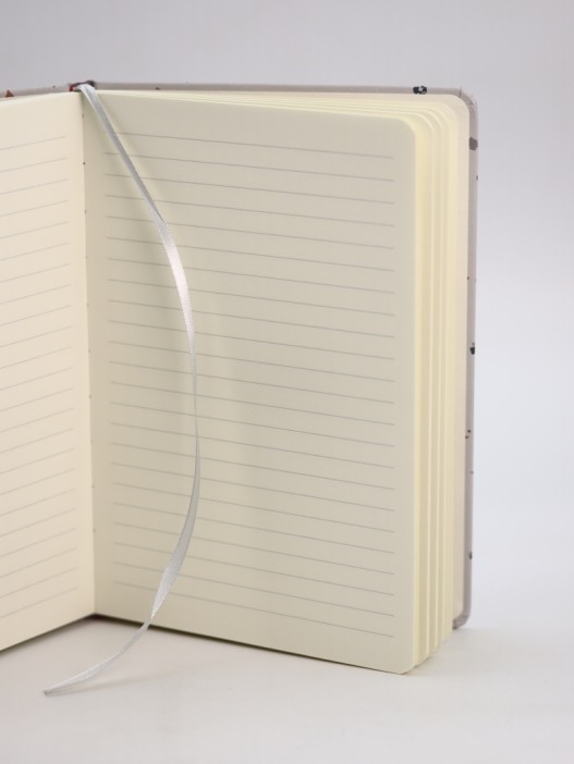 Блокнот (А5) &quot;Paint splatter&quot;, grey (14.5*21) 