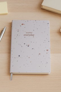 Блокнот (А5) "Paint splatter", grey (14.5*21)