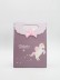 Пакет подарочный  (M) &quot;Lovely unicorn&quot;, brown (19x 9 x 27) 