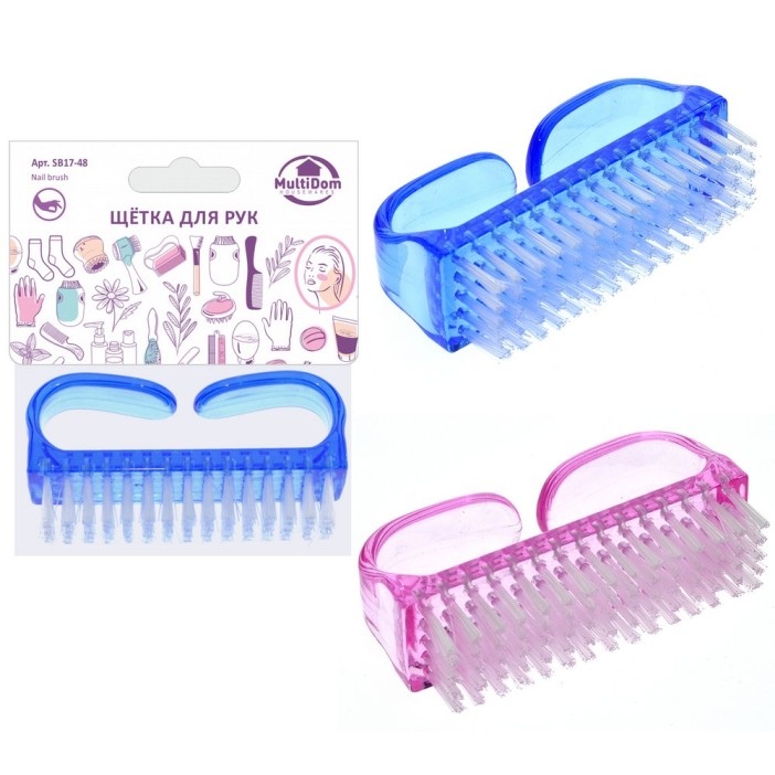 Щетка для рук (8,5х2 см), 2цв. 