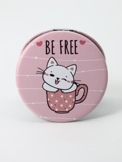 Зеркало "Be free", pink