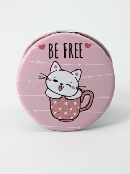 Зеркало "Be free", pink