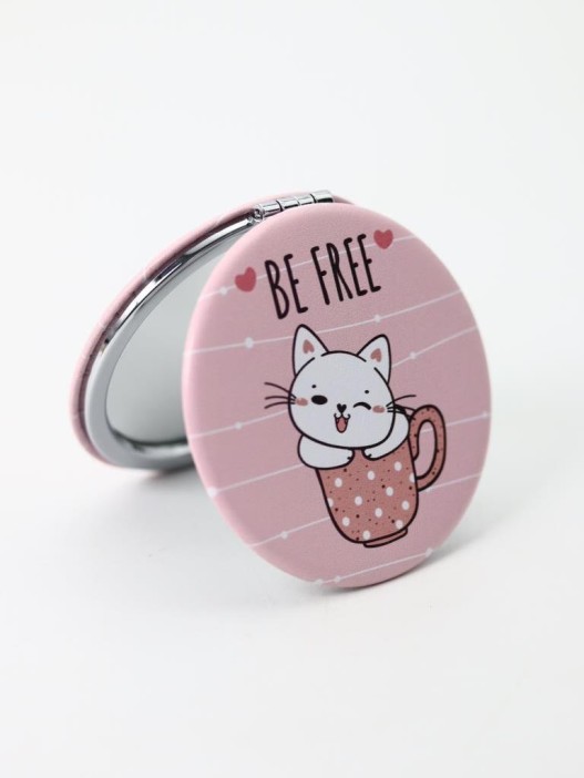 Зеркало "Be free", pink 