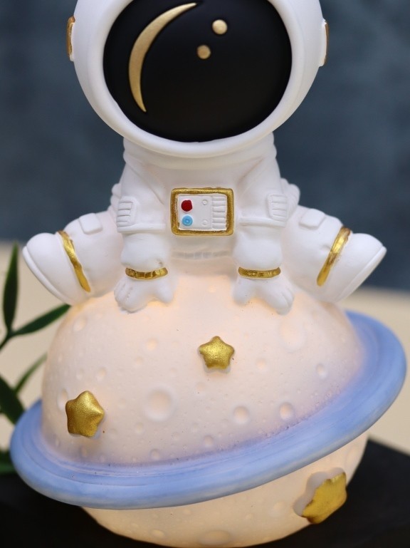 Ночник "Лунный космонавт", синий