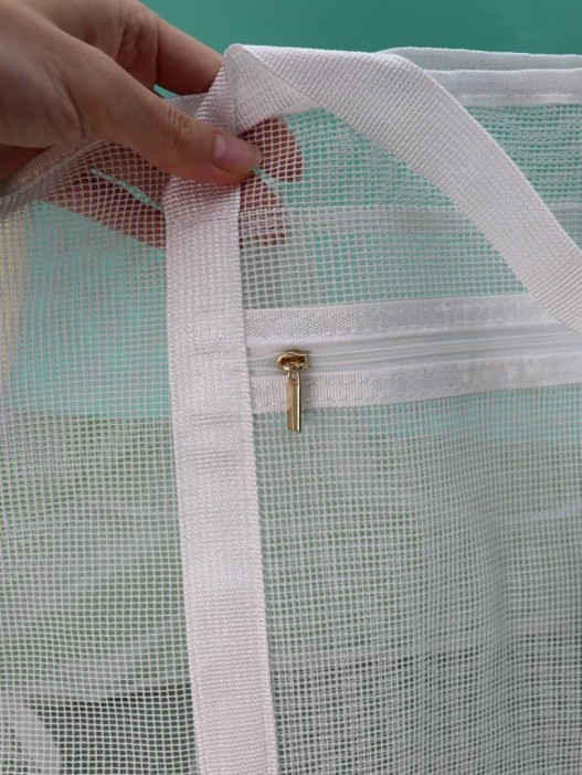 Сумка шоппер &quot;Transparent&quot;, white (47*12*29.5 см) 