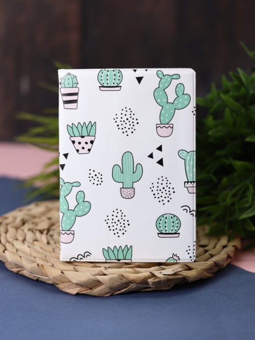 ОБЛОЖКА ДЛЯ ПАСПОРТА Succulents, плотность 600 мкм 